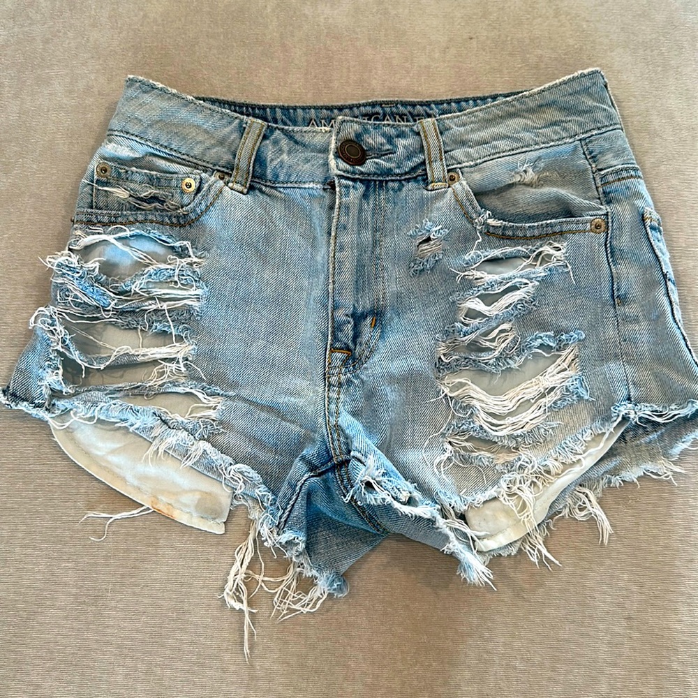 AMERICAN EAGLE High Rise Festival Shorts - 00